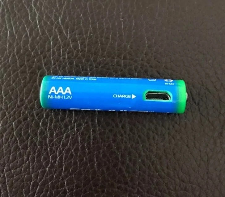 Micro-USB Rechargeable Batteries Imagine batteries that are easy to recharge using a micro-USB cable. This simple shift could dramatically cut down on battery waste—no more tossing out dead batteries!
