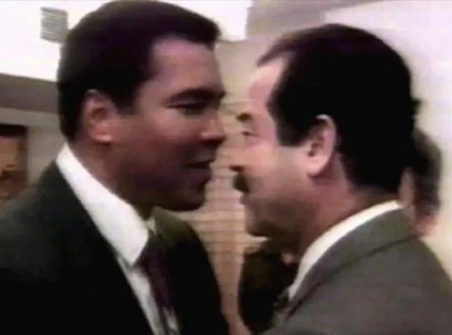 Muhammad Ali's Peace Mission: In a daring move in 1990, boxing legend Muhammad Ali flew to Iraq to negotiate the release of 15 American hostages, directly communicating with Saddam Hussein and ultimately bringing them home safely.